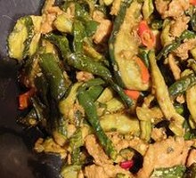 Dried Cucumber with Pork Stir-fry