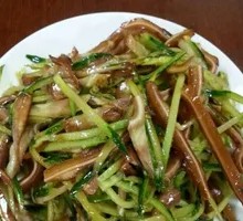 Cucumber and Pig Ear Salad