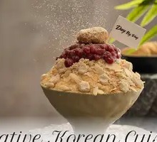 Red Bean Rice Cake Snow Ice