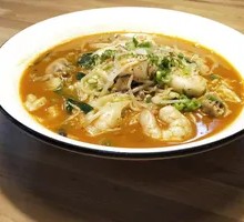 Seafood Spicy Noodle Soup