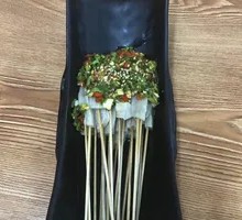 Cold Spiced Tripe Skewers