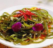 Thin seaweed strips