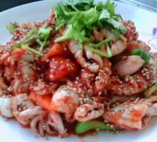 Korean-style Squid Salad