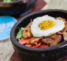 Pork Belly Stone Pot Rice