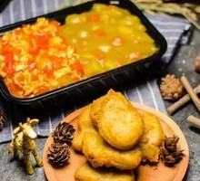 Crispy Fried Chicken Rice