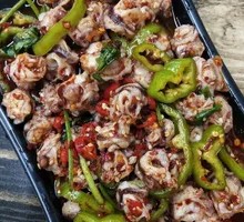 Mixed Squid Beak Salad