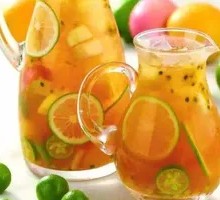 Green Lime Passion Fruit Tea