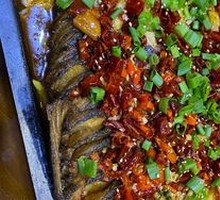 New-style Green Pepper Grilled Fish