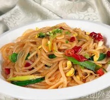 Stir-fried Vermicelli with Bean Sprouts
