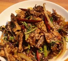Spicy Stir-Fried Chicken Frames