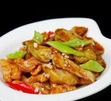 Braised Pork and Eggplant