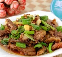 Stir-Fried Green Pepper with Boneless Pork
