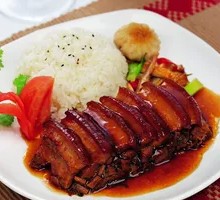 Preserved Vegetable Braised Pork Rice