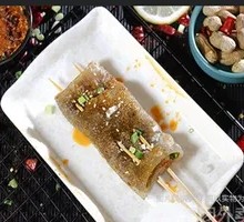 Juicy Taro Skin Skewers