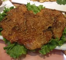 Charcoal-Grilled Chicken Frames