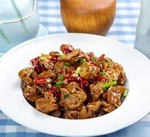 Spicy Pork Intestines Stir-fry
