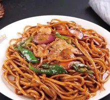 Secret Sauce Meat Fried Noodles