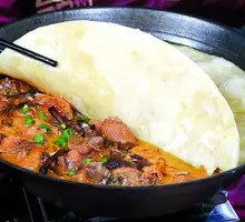 Stewed Chicken with Flatbread