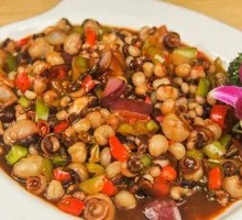 Spicy Stir-Fried Sea Ling Mushroom