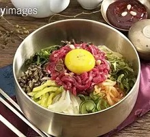 Raw Beef Rice Bowl