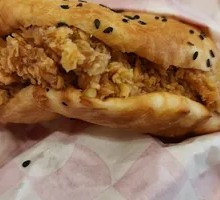 Spicy Chicken Leg Burger