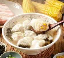 Corn and Pork Dumplings