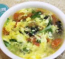 Tomato Egg Drop Soup