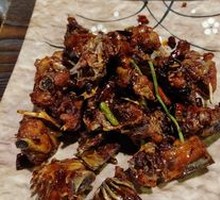Spicy Stir-Fried Chicken Frames