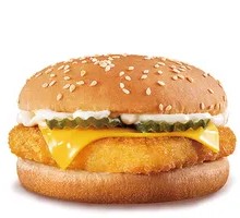 Cheese Fish Burger