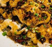 Salt and Pepper Steamed Black Fish