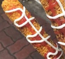 Melted Cheese Hot Dog Sticks