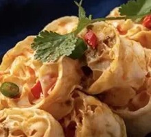 Noodles with lotus root