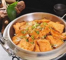 Pan-fried Dumplings with Cornbread