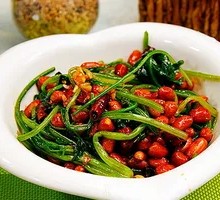 Chen Vinegar Spinach with Peanut