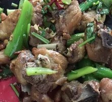 Stir-fried Chicken架