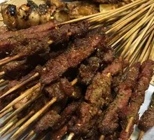 Grilled Lamb Liver Skewers
