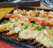 Sizzling Garlic Shrimp