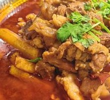 Tendon and Brain Hot Pot