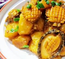 Abalone Baked Potato