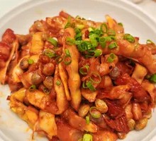 Pressure Cooker Golden Green Beans