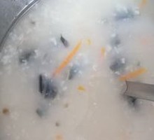 Century Egg and Pork Porridge