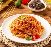 Hellfire Spicy Meat Sauce Pasta