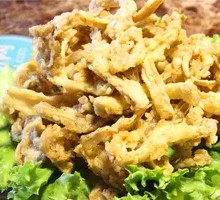 Crispy Fried Fresh Mushrooms