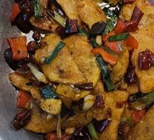 Spicy Potatoes in Dry Pot