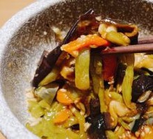 Spicy Chili Eggplant with Century Egg