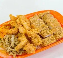 Crispy Chicken Double Combo Rice