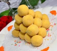 Taro and Sweet Potato Dumplings