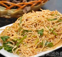 Stir-fried Tofu Skin Strips