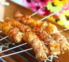 Pork Belly with Enoki Mushrooms