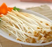 Grilled Enoki Mushrooms